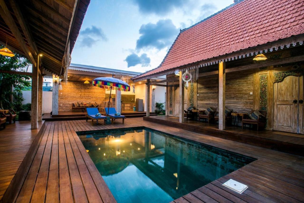Canggu Paradise:Private House/Room Apple Near Pool Exterior foto